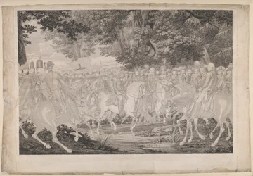 Frederick the Great Riding Home After a Review at Potsdam