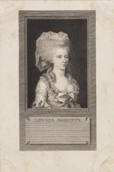 Portrait of Princess Louisa Augusta