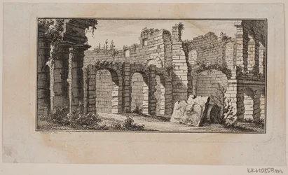 Large Ruins with Arches on Several Floors