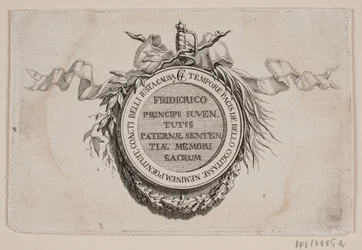 Vignette with Medal