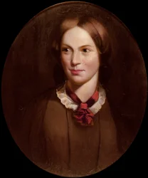 Portrait of Charlotte Bronte (1816-55)