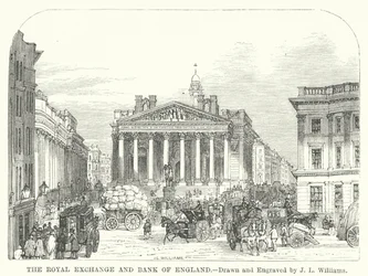 The Royal Exchange and Bank of England