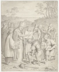 The First Danish Christian Baptism