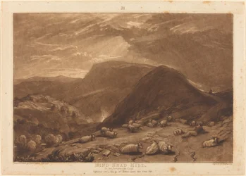 Hind Head Hill, published 1811