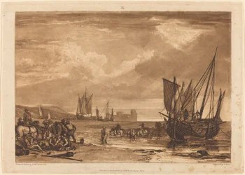 Scene on the French Coast, published 1807