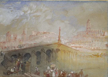 The Bridge at Blois: Fog Clearing, 1826-1830