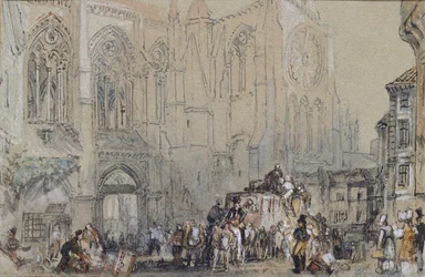 The Church of St Julien, Tours