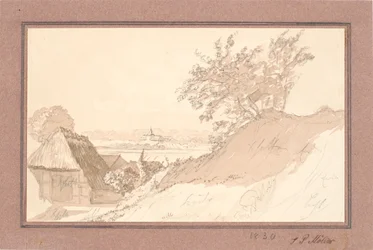 The Castle Gottorf Seen from Tahrdorff