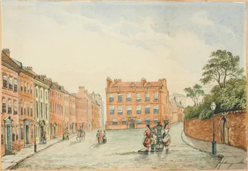 Cross House with the Vicars Pump, Newcastle