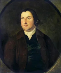Portrait of Charles Churchill: English poet and satirist