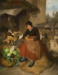 Counting Her Gains, 1894