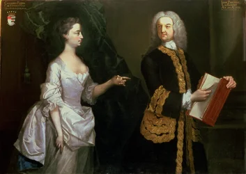 A Group Portrait of John Perceval, 1st Earl of Egmont