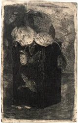 Flowers in a Japanese Jar