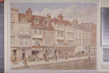View of Nos. 140-156 on the West Side of Borough High Street