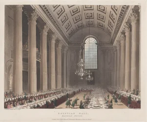 Egyptian Hall, Mansion House, January 1, 1809