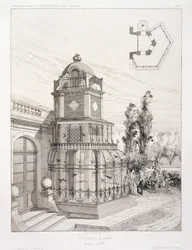 Aviary for Songbirds, from a Volume of Designs by Various Architects, Pub. Morel & Cie, Paris