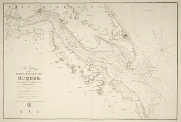 A Survey of the Entrance to the River Humber by Commander William Hewett, R.N. Made by Order of the Lords Commissioners of the Admiralty 1828