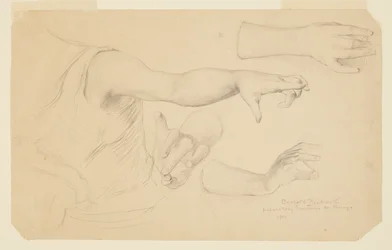 Studies of Hands for Dome of Manufactures and Liberal Arts Building, World