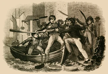 Mary Anne Talbot Resisting A Press Gang