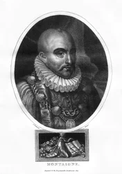 Michel Eyquem de Montaigne, French writer, 1817