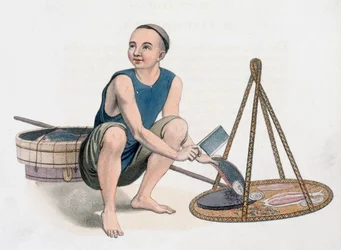 A Fishmonger, 1800