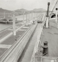 SS Orbita, Panama Canal, Panama, 20th century