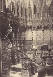 Choir Chairs in Barcelona Cathedral