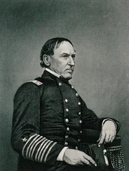 David Glasgow Farragut (1801-70), Engraved After a Photograph by William G. Jackman