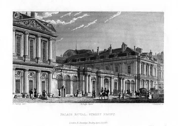 Palais Royal, Paris, France, 1829