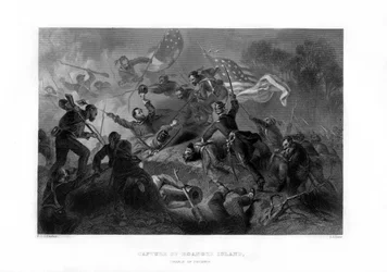 Charge of the Zouaves, Capture of Roanoke Island, North Carolina