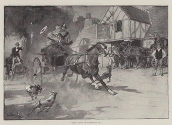 Horse v Motor, or Elopement in 1900