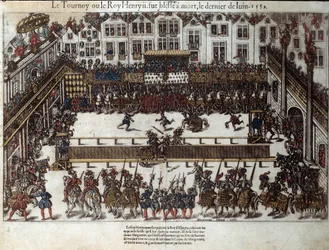 Tournament and Death of Henri II (30 June 1559)