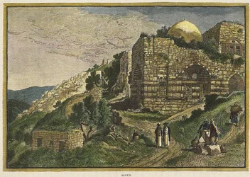 Safed. From: Picturesque Palestine, Sinai and Egypt