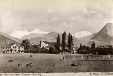 Pension Liten, Thun, Switzerland, 1885