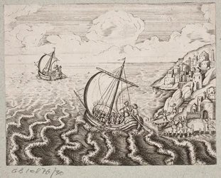 Illustration to Adam Olearius, 
