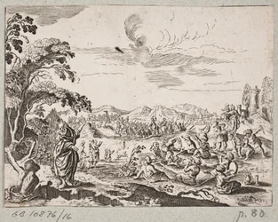 Illustration to Adam Olearius, “Persianischer Rosenthal von einem Sinnreichen Poeten Schich Saadi [...]”, Schleswig 1660