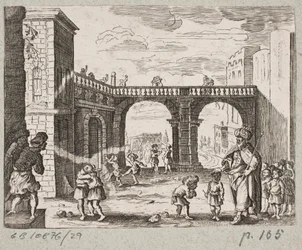 Illustration to Adam Olearius, “Persianischer Rosenthal von einem Sinnreichen Poeten Schich Saadi,” Schleswig 1660