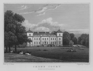 Crome Court, Worcestershire (engraving)