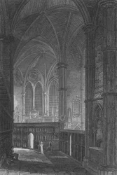 Entrance to the South Aisle, Westminster Abbey