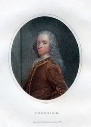 Francois Marie Arouet Voltaire, 18th century French writer and satirist