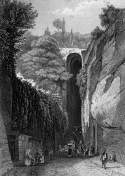 The Grotto of Posillipo near Naples, Italy, 19th century