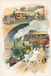 Trains Then and Now