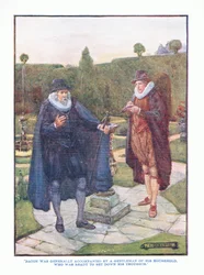 Bacon was generally accompanied by a gentleman of his household