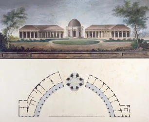 The Temple of the Sun at the Bayreuth Hermitage c.1780