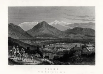 Cabul, from the Bala Hissar, 1883