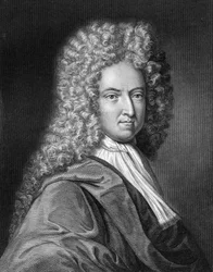 Daniel Defoe, English writer and journalist, 1836