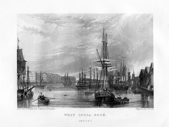 West India Dock, London, 19th Century
