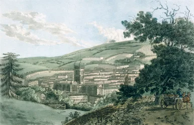 Bath, from the Private Road Leading to Prior Park