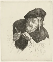 Man Entertains His Pen