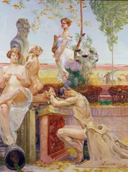 Allegorical Figures, 1913